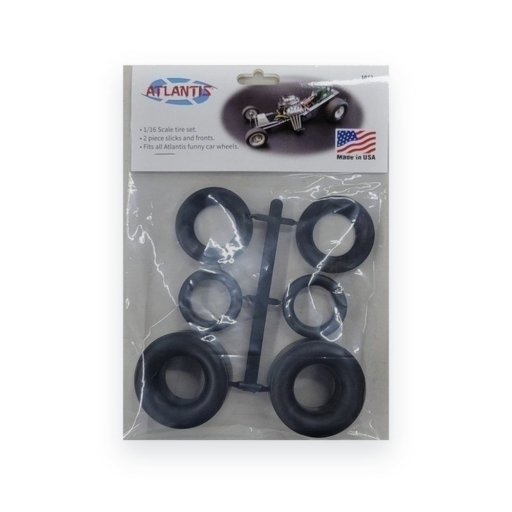 Atlantis Models 1:16 Funny Car Tire Set