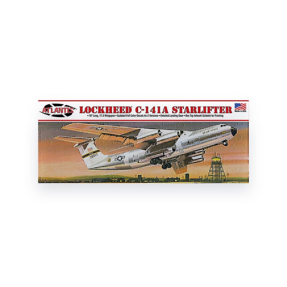 Atlantis Models Lockheed C-141 Starlifter, Plastic Model Kit
