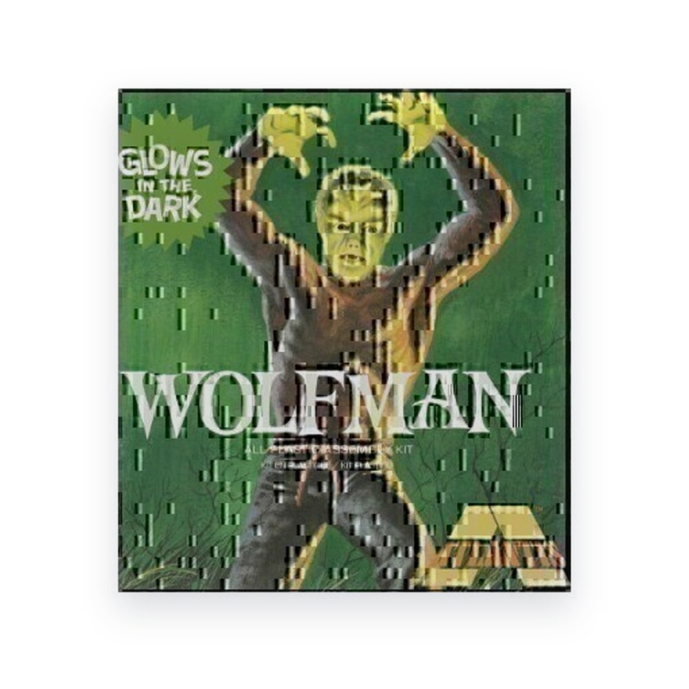 Atlantis Models Lon Chaney Jr. The Wolfman, Glow Limited Edition