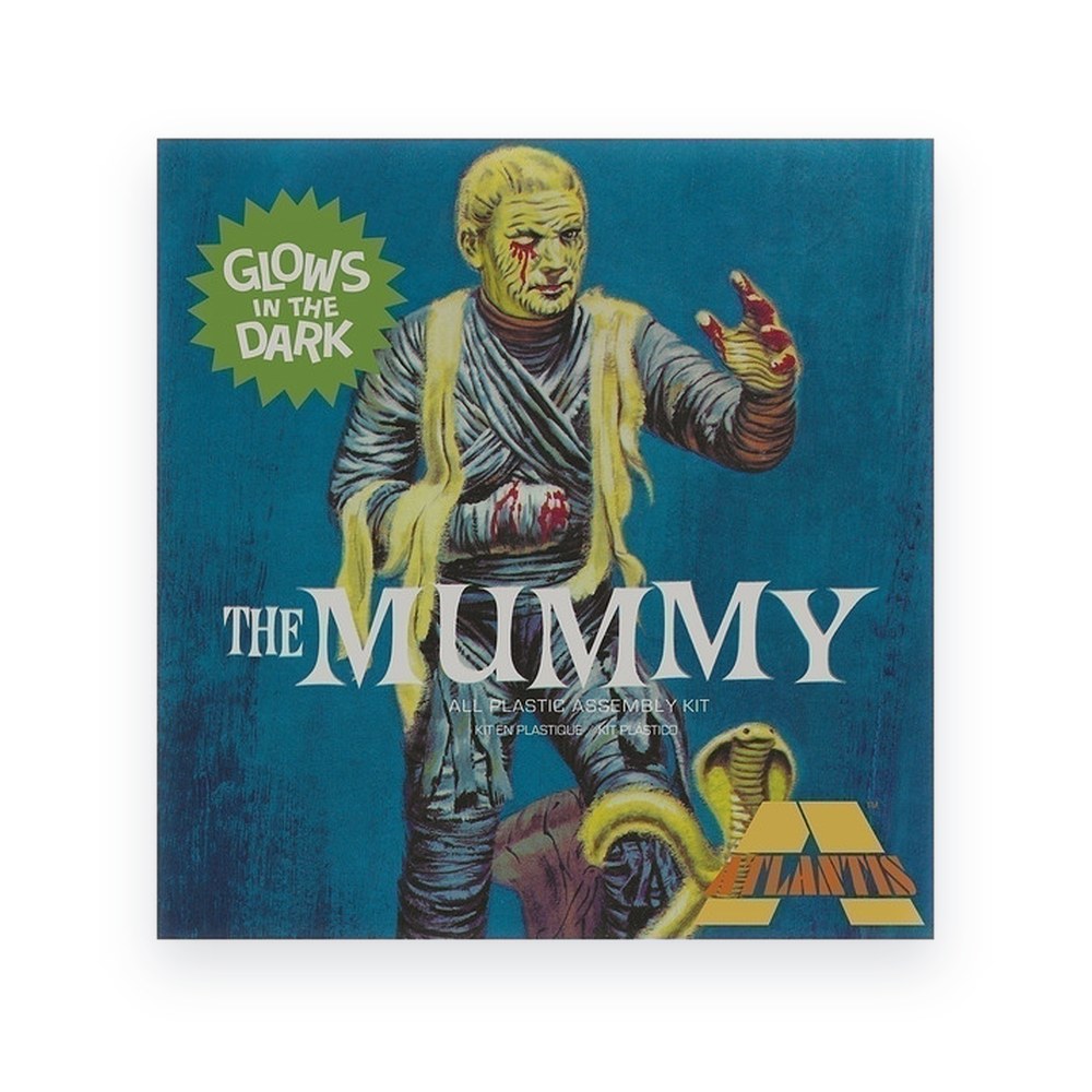 Atlantis Models Lon Chaney Jr. The Mummy, Glow Limited Edition, 1/8