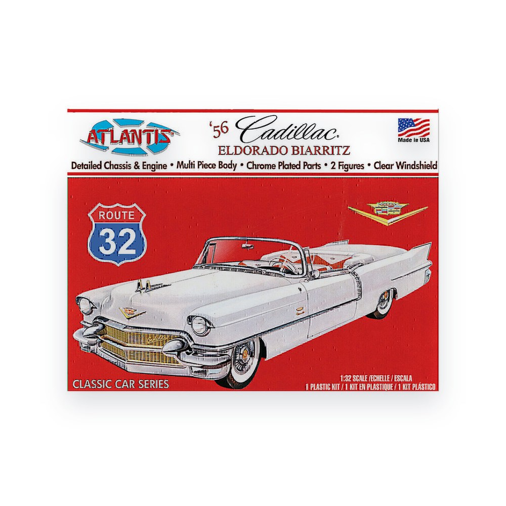 Atlantis Models 1956 Cadillac Eldorado, 1/32, Plastic Model Kit