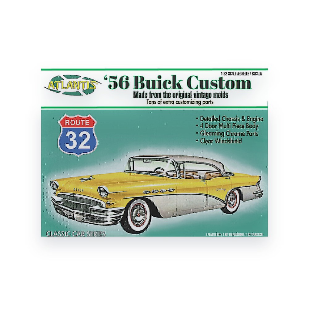 Atlantis Models 1956 Buick Century, 1/32, Customizing Plastic Model Kit