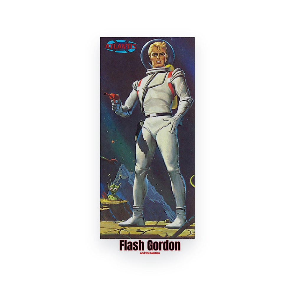 Atlantis Models Flash Gordon & the Martian