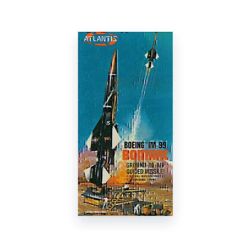 Atlantis Models Boeing BomaRC Missile, 1/56 Scale, Plastic Model Kit