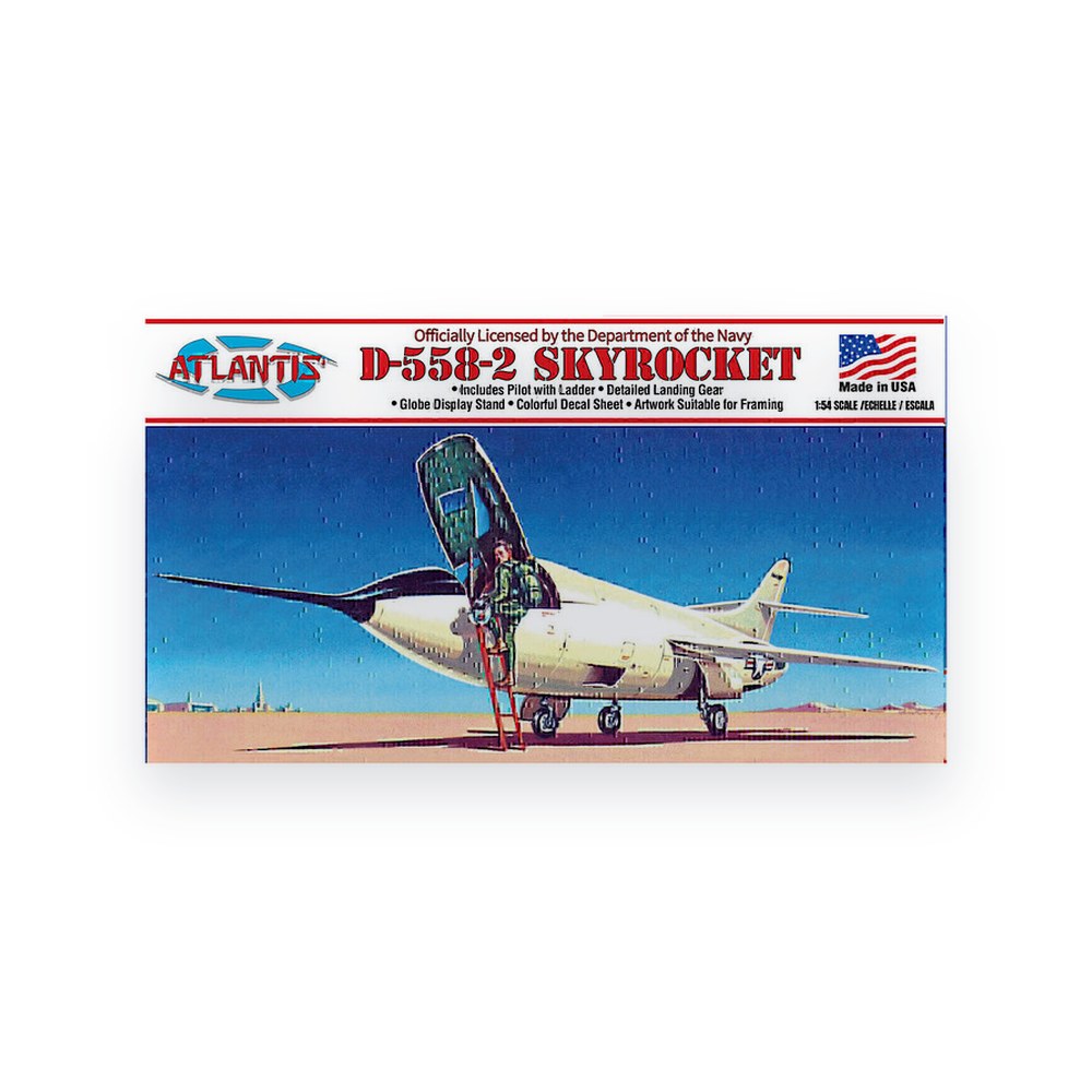 Atlantis Models Douglas D-558-2 Skyrocket, Plastic Model Kit
