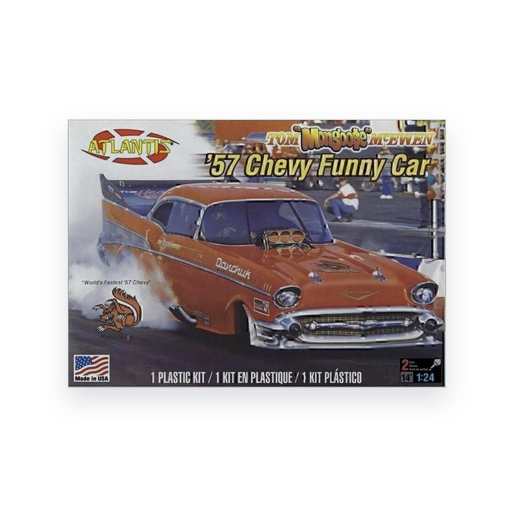 Atlantis Models Tom McEwen '57 Chevy Funny Car, 1/24