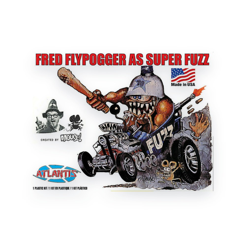 Atlantis Fred Flypogger as Superfuzz Plastic Model Kit, No Decals