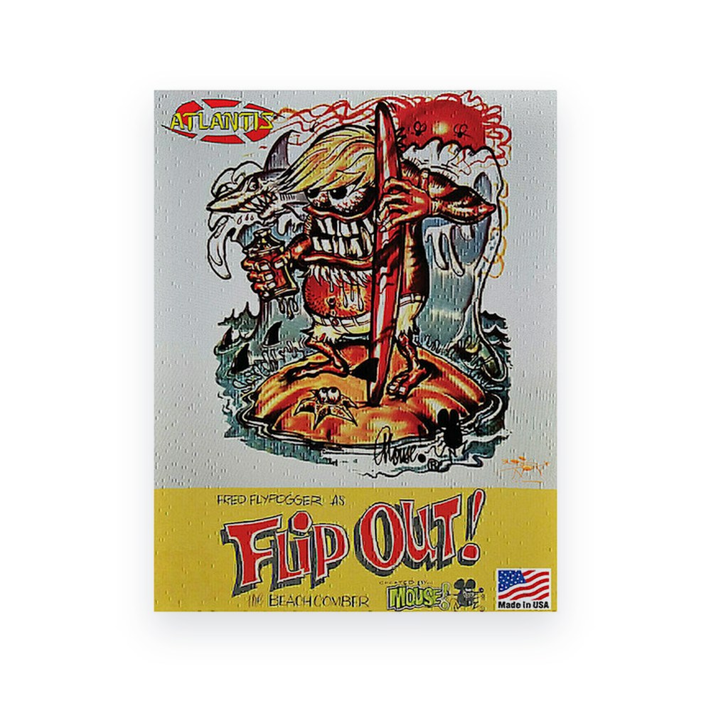 Atlantis Fred Flypogger as Flip Out Stanley Mouse Plastic Model Kit