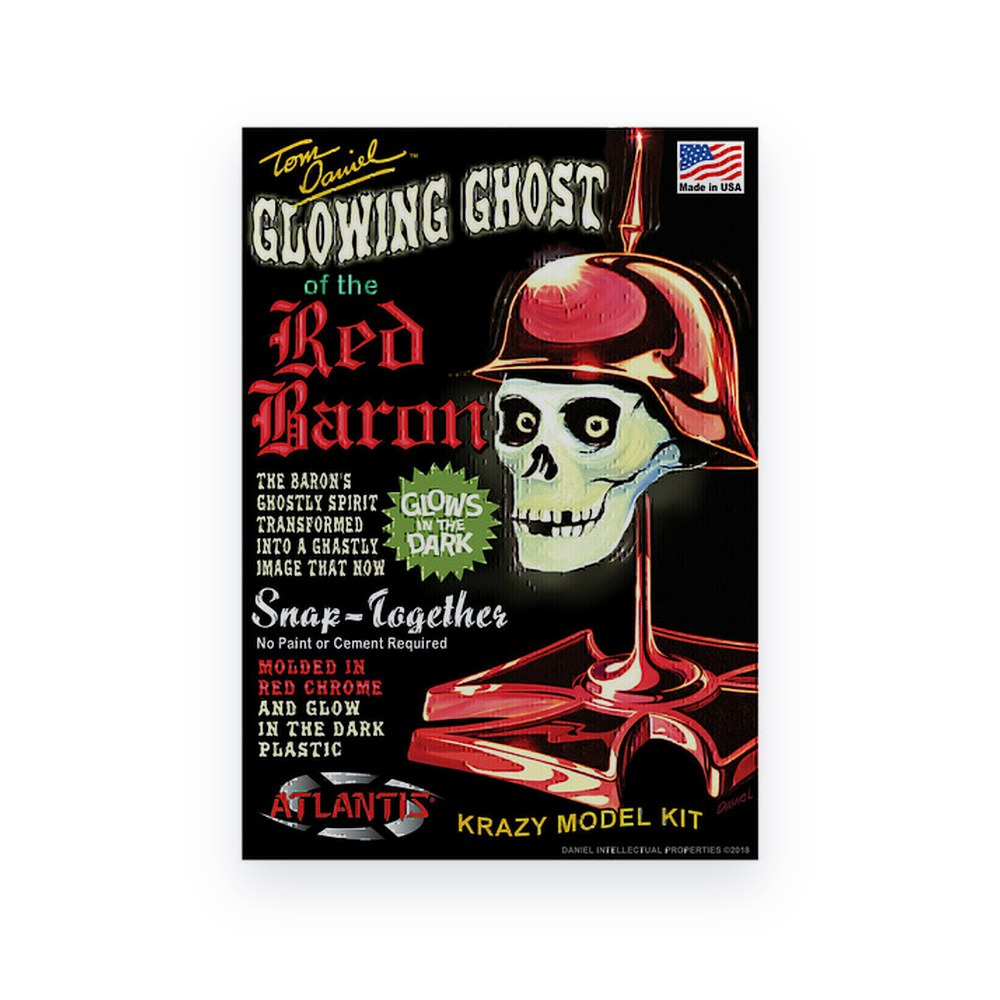 Atlantis 1/4 Ghost of the Red Baron, Glow Edition Plastic Model Kit