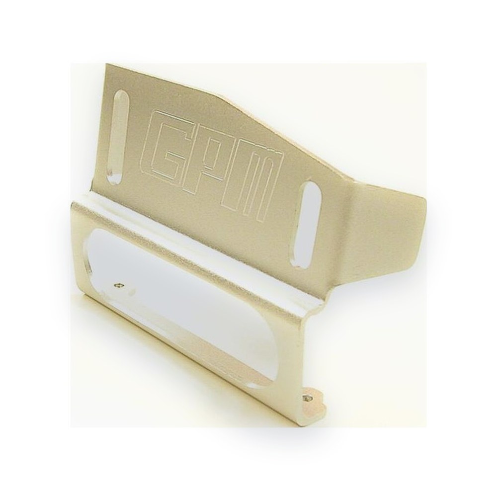 GPM Racing Monster GT Fuel Tank Guard, Silver Aluminum