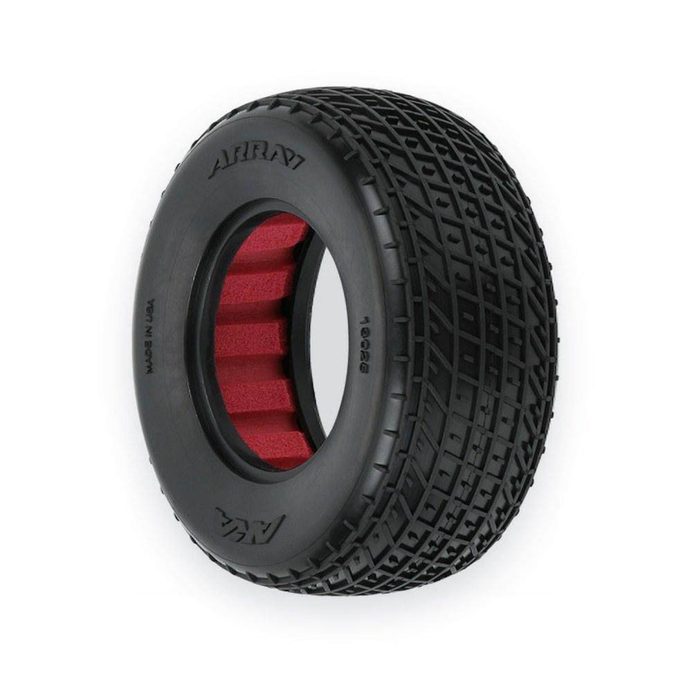 AKA Racing Array 2.2/3.0 Clay Tires for Short Course Trucks, Front or Rear, Set of 2
