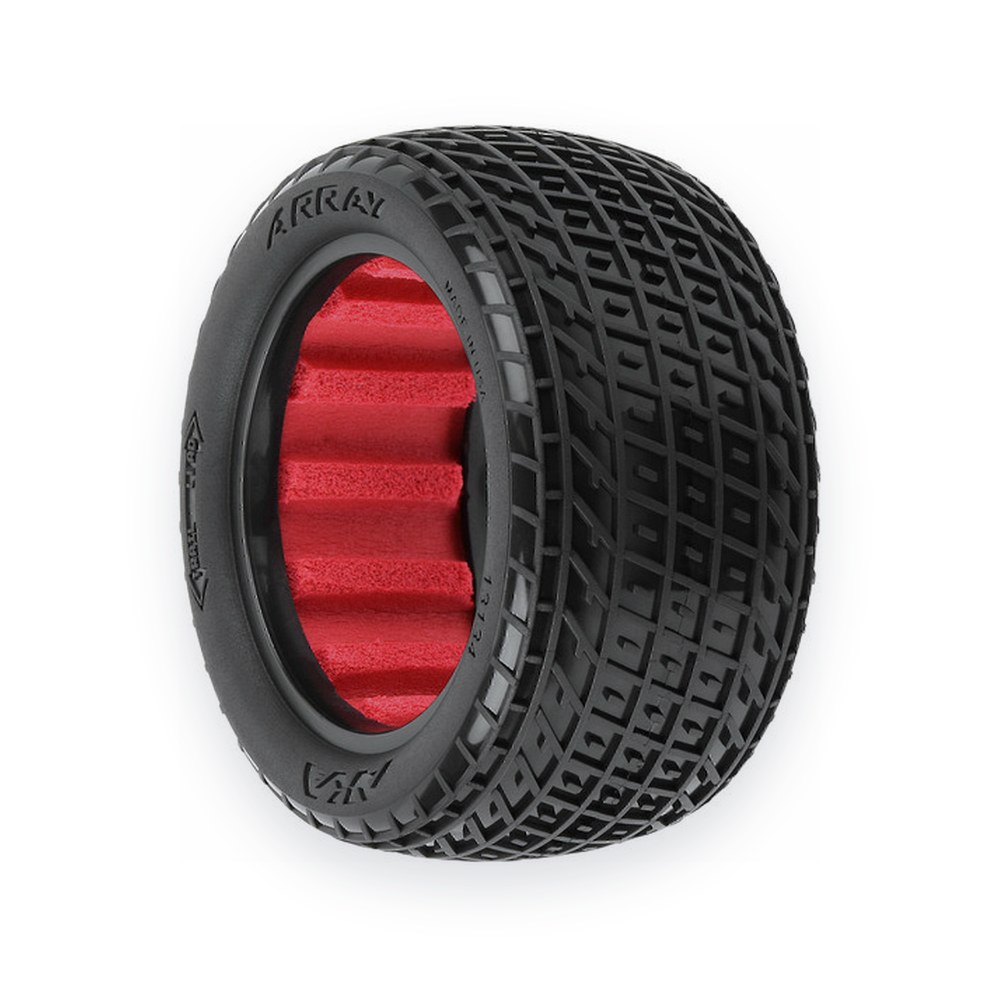 AKA Racing Array 2.2 Dirt Oval Buggy Rear Tires, Super Soft, Set of 2