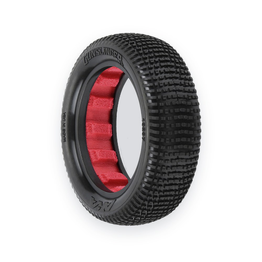AKA Racing Gunslinger 2WD Front 2.2 Off-Road Buggy Tires, Super Soft, Set of 2