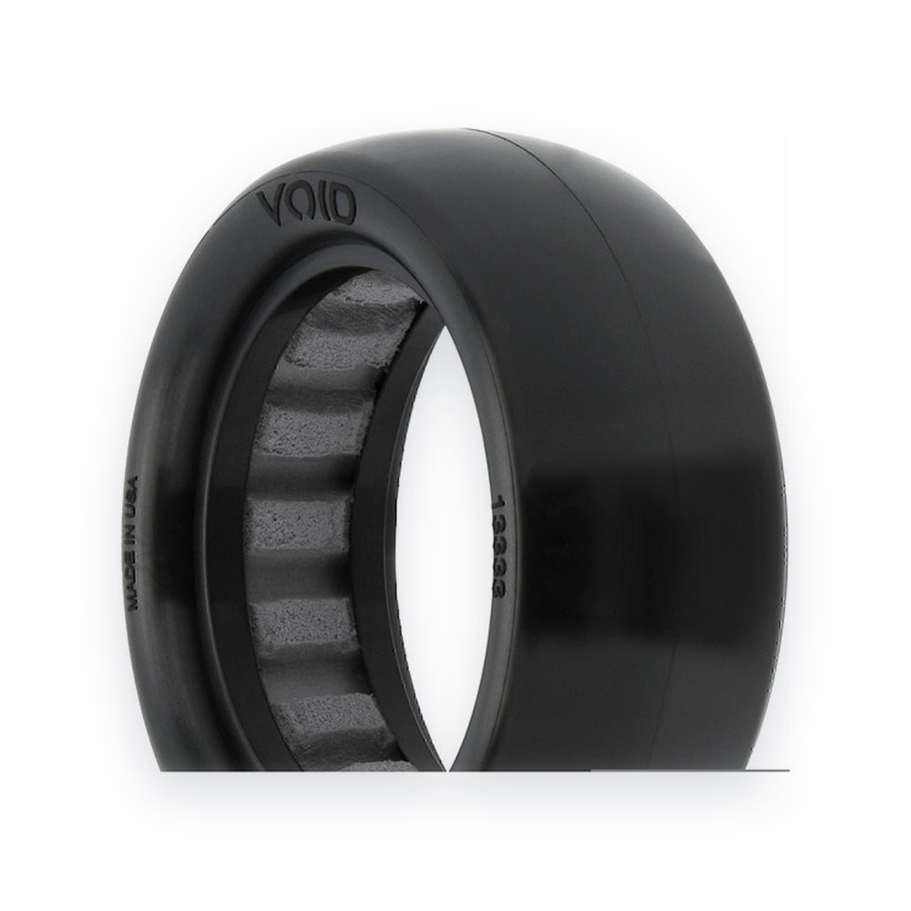 AKA Racing 1:10 Void 2WD/4WD Front 2.2 Off-Road Buggy Tires, Clay, Set of 2