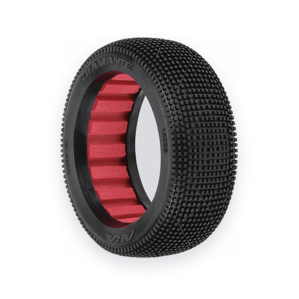 AKA Racing 1/8 Buggy Diamante SLW Front/Rear Off-Road Tires, Set of 2