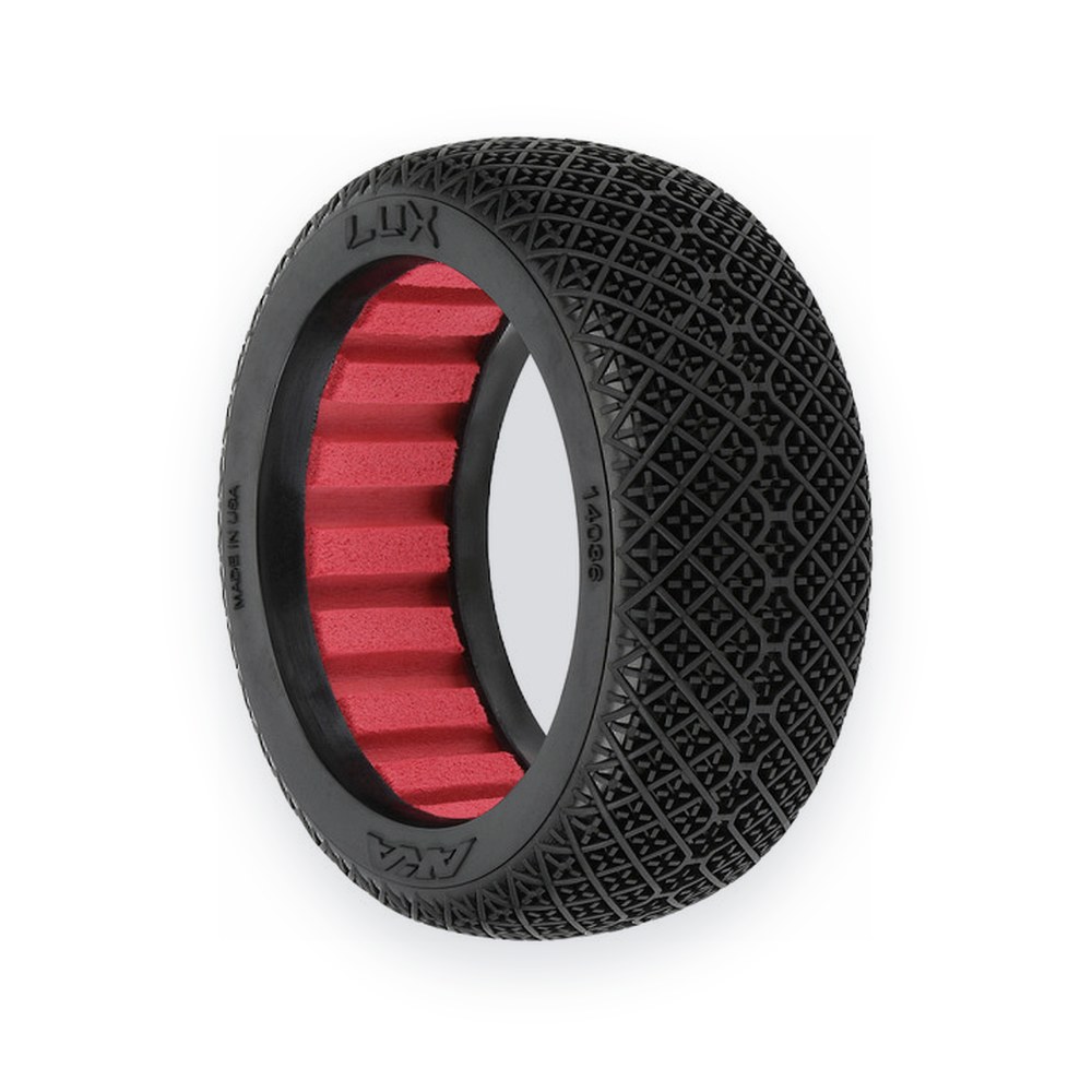 AKA Racing 1:8 Off-Road Buggy Lux Super Soft Long Wear Tires (2), for Front or