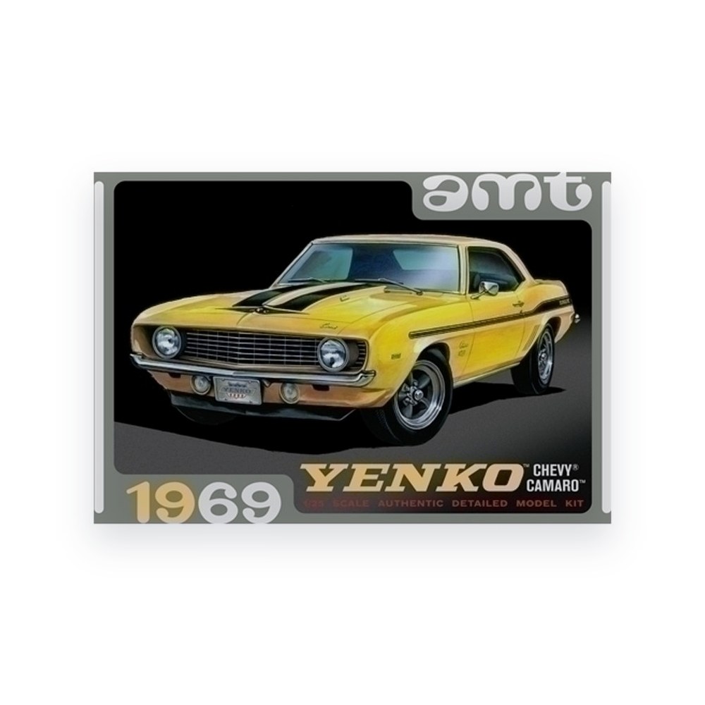 AMT 1969 Yenko Chevy Camaro, 1/25 Plastic Model Kit