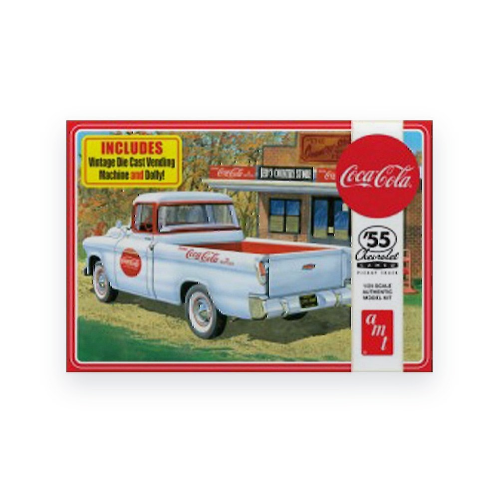 AMT 1955 Chevy Cameo Pickup Coca-Cola, 1/25 Plastic Model Kit