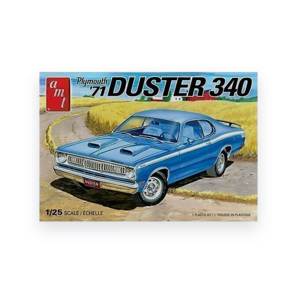 AMT 1971 Plymouth Duster 340, 1/25 Plastic Model Kit