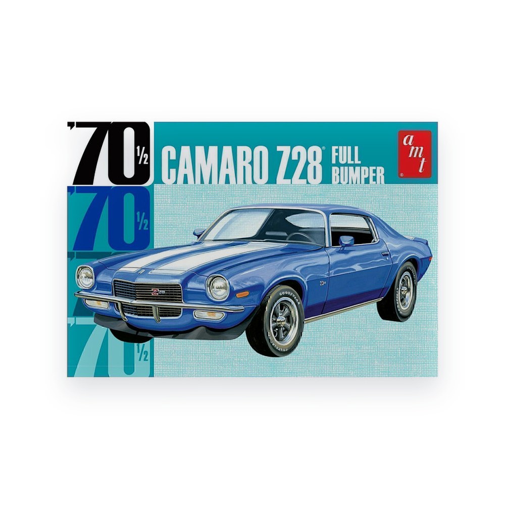 AMT 1970 Camaro Z28, Full Bumper, 1/25 Plastic Model Kit