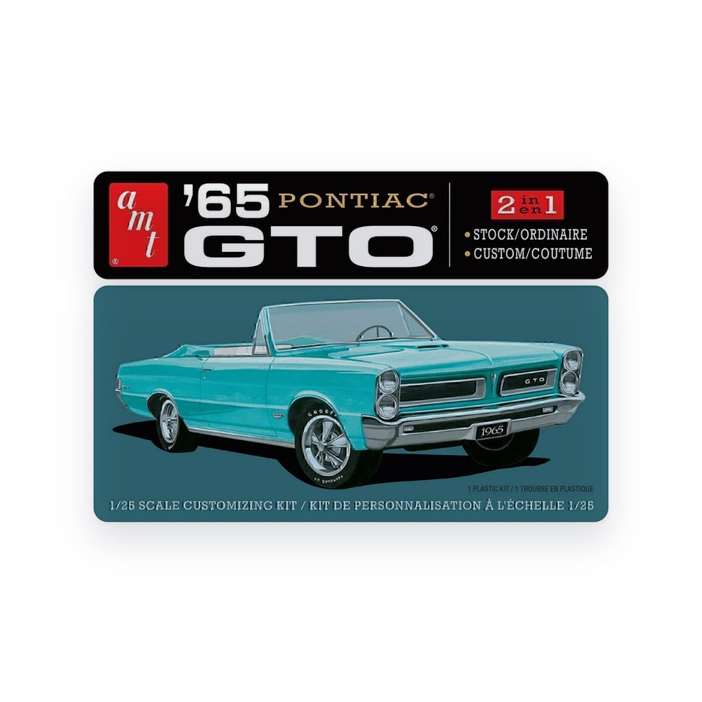 AMT 1965 Pontiac GTO, 1/25 Plastic Model Kit