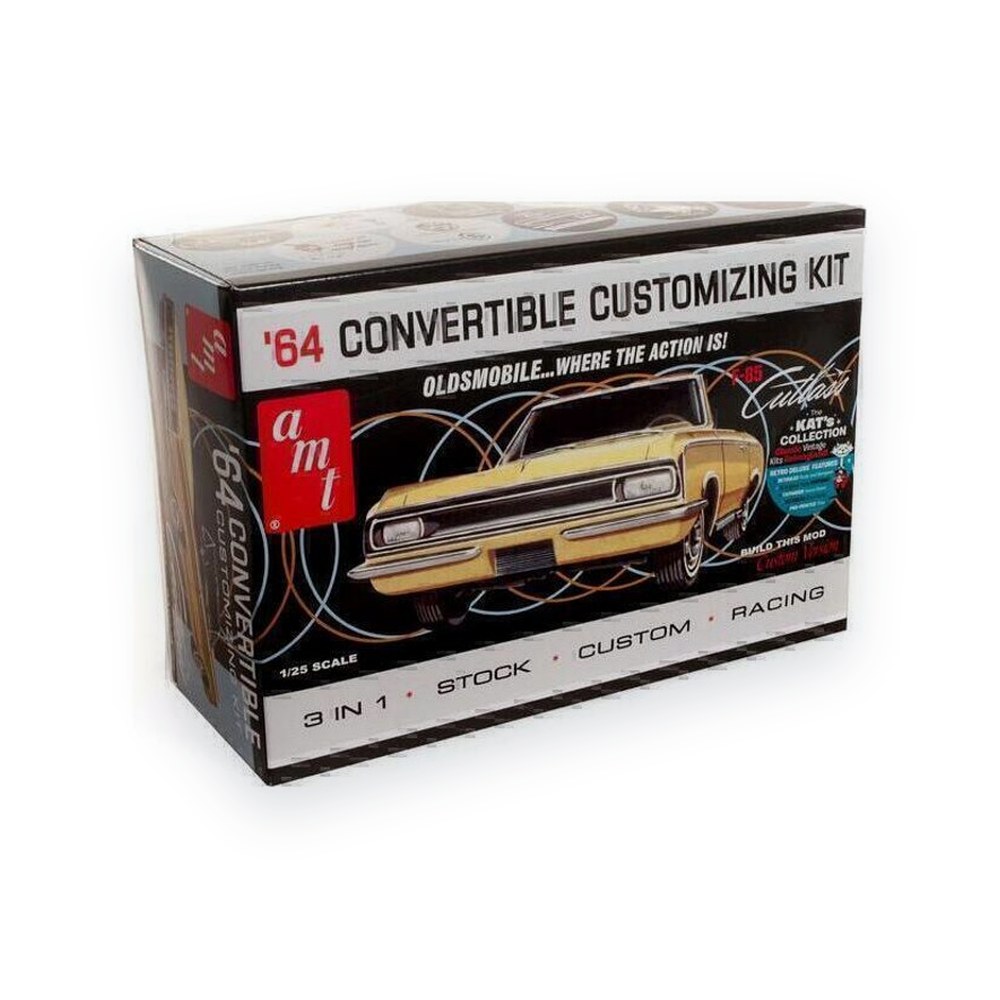 AMT 1964 Olds Cutlass F-85 Convertible, 1/25 Plastic Model Kit