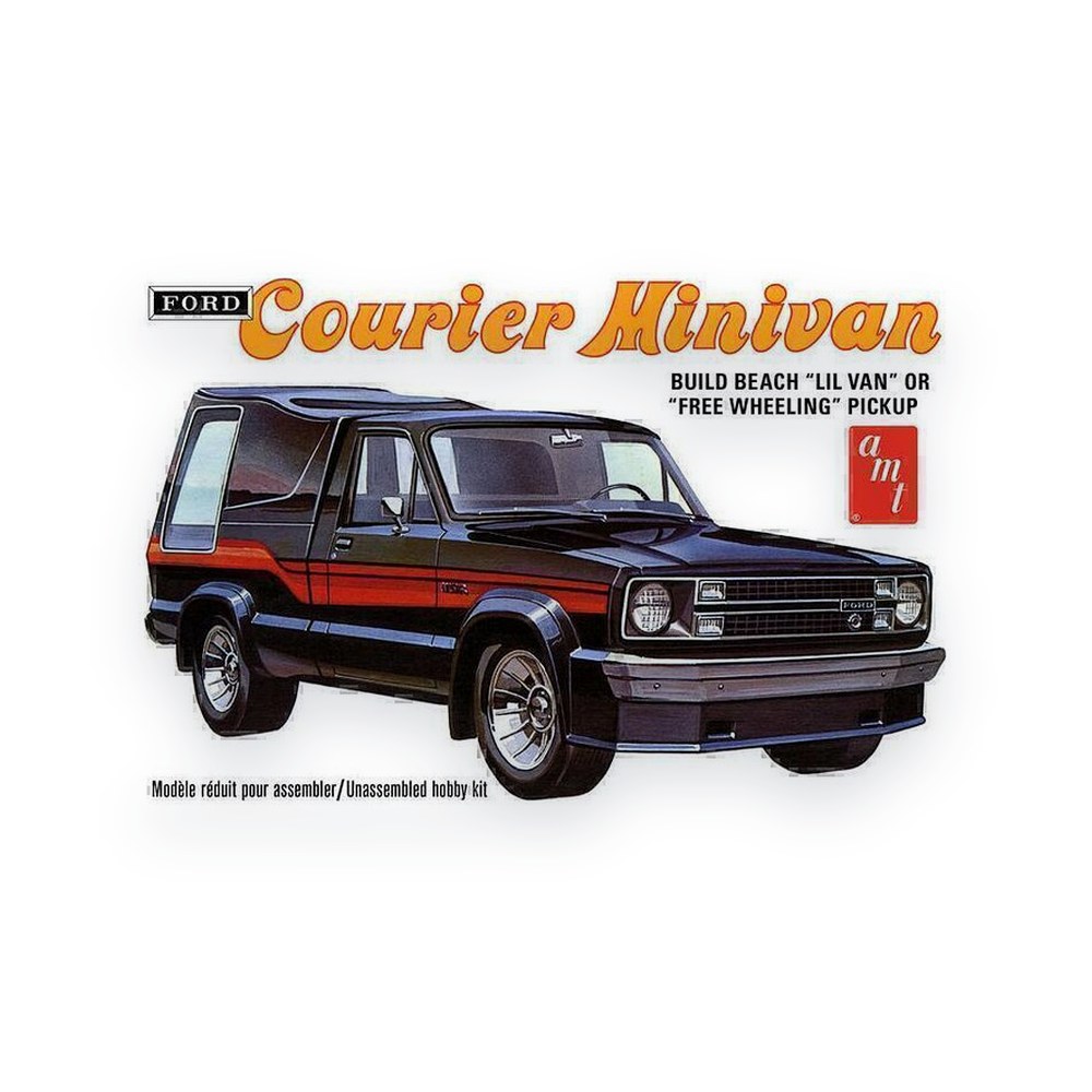 AMT 1978 Ford Courier Minivan, 1/25 Plastic Model Kit