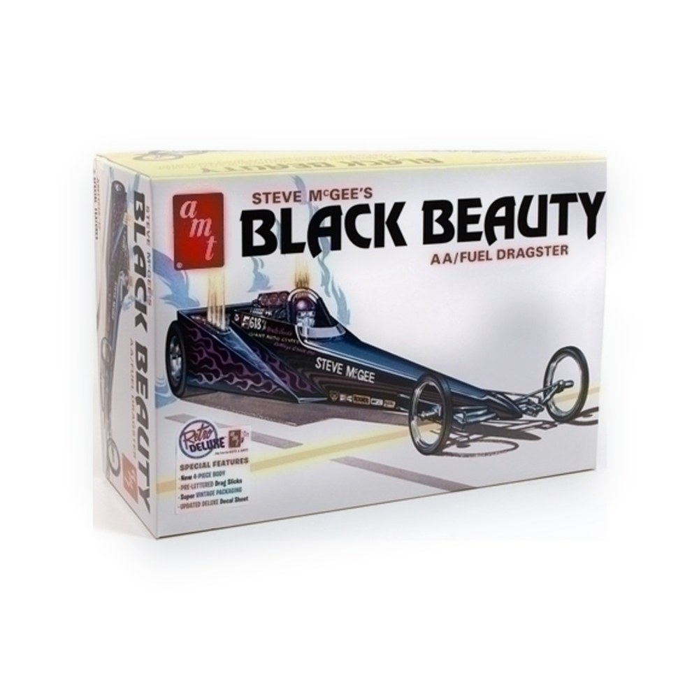 AMT Steve McGee Black Beauty Wedge Dragster, 1/25 Plastic Model Kit