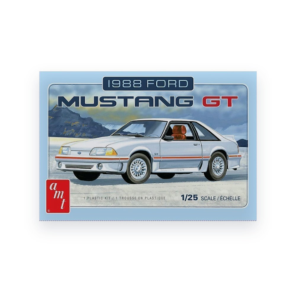 AMT 1988 Ford Mustang, 1/25 Plastic Model Kit