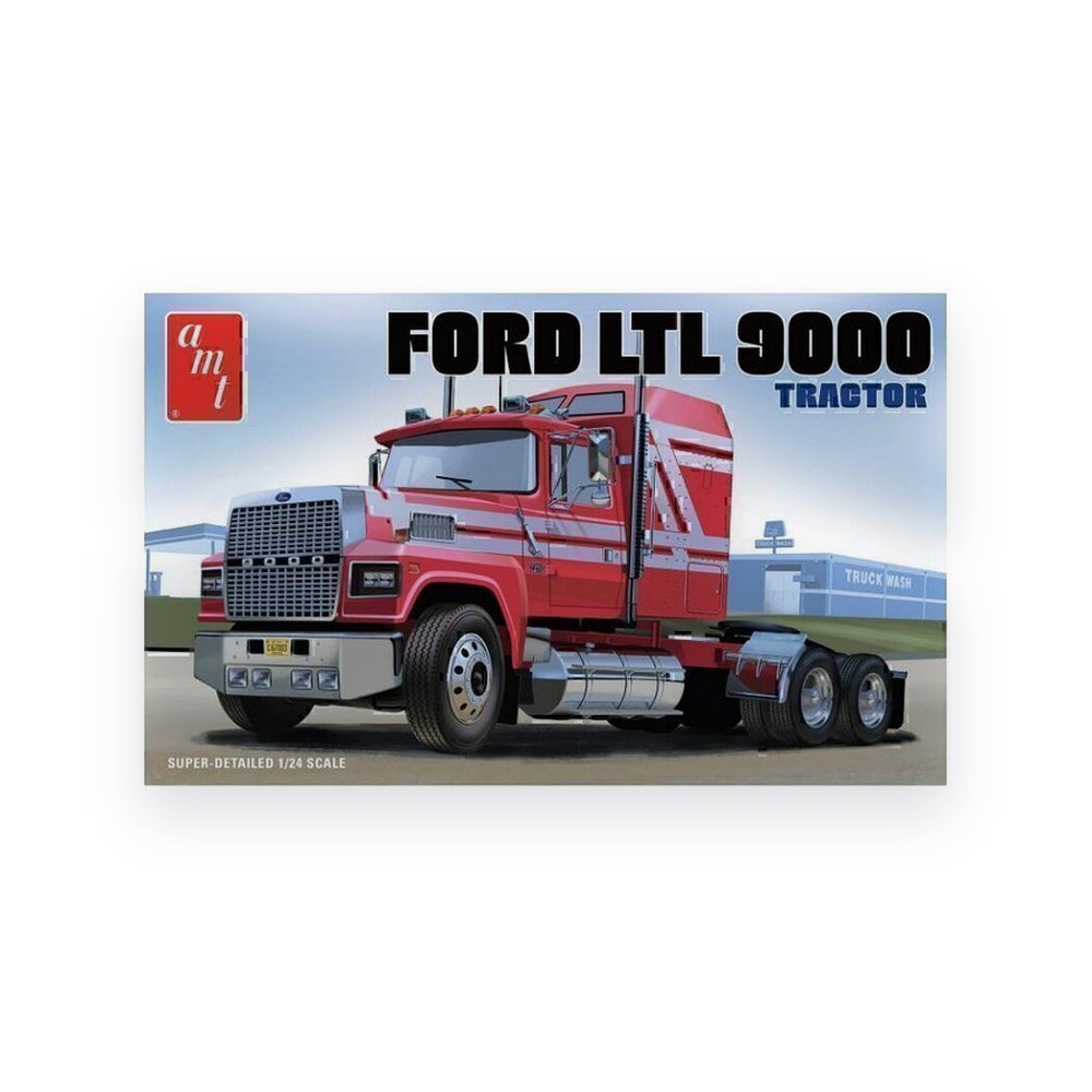 AMT Ford LTL 9000 Semi Tractor Plastic Model Kit