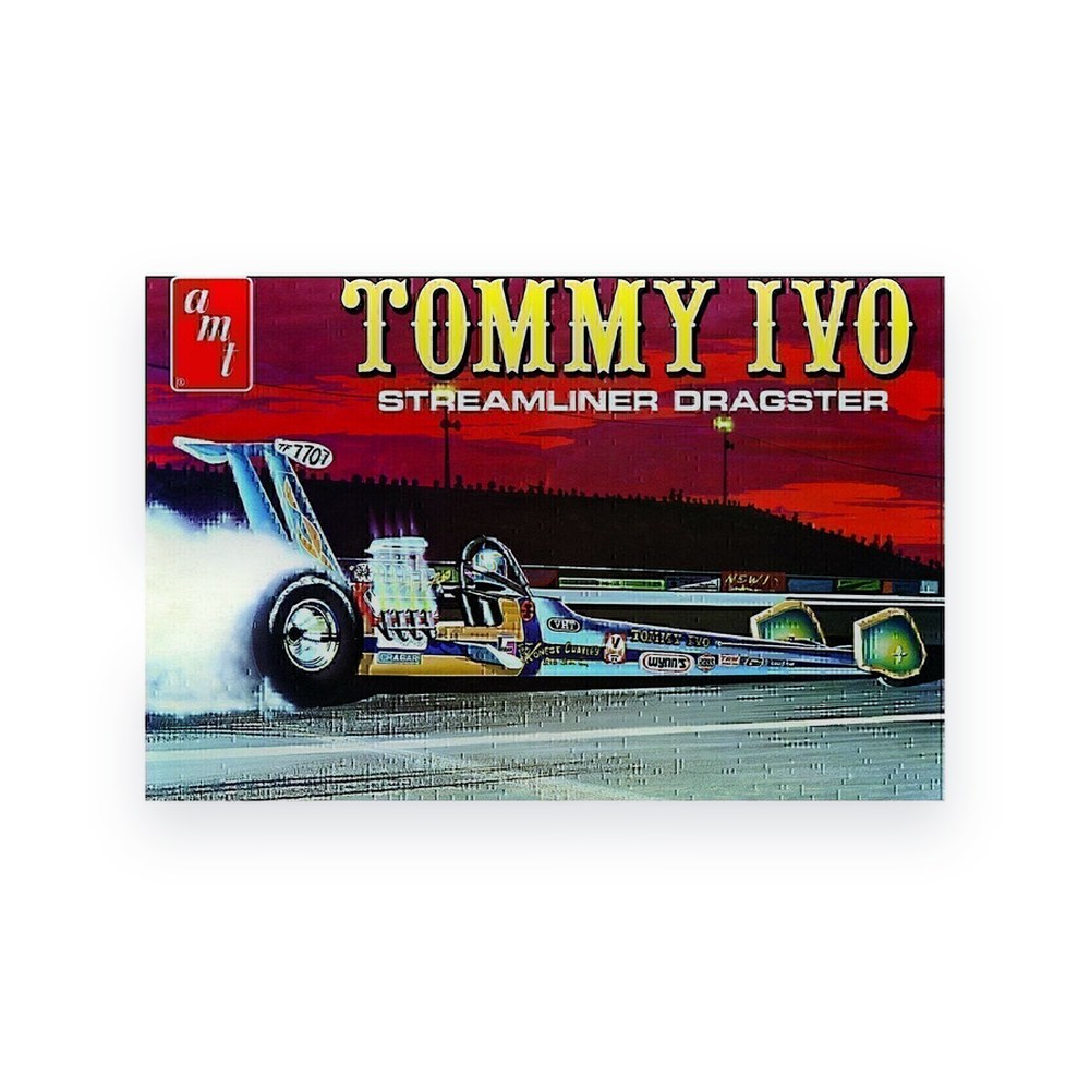 AMT Tommy Ivo Streamliner Dragster, 1/25 Plastic Model Kit