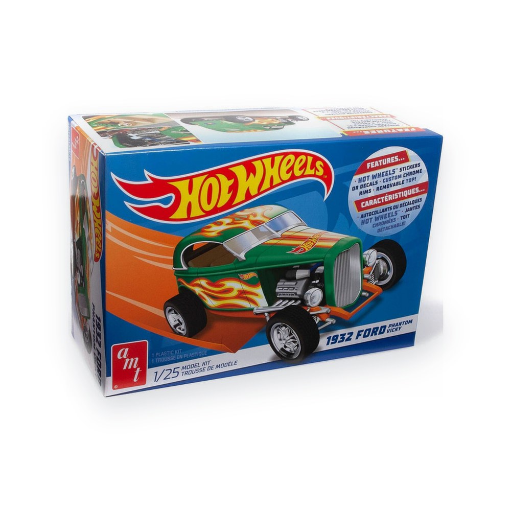 AMT 1932 Ford Phantom Vicky, Hot Wheels, 1/25 Plastic Model Kit