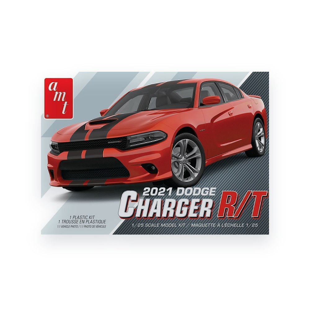 AMT 2021 Dodge Charger RT, All New Tooling, 1/25 Plastic Model Kit