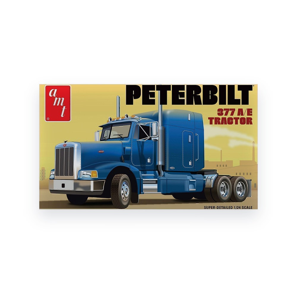 AMT Classic Peterbilt 377 A/E Tractor, 1/24 Plastic Model Kit