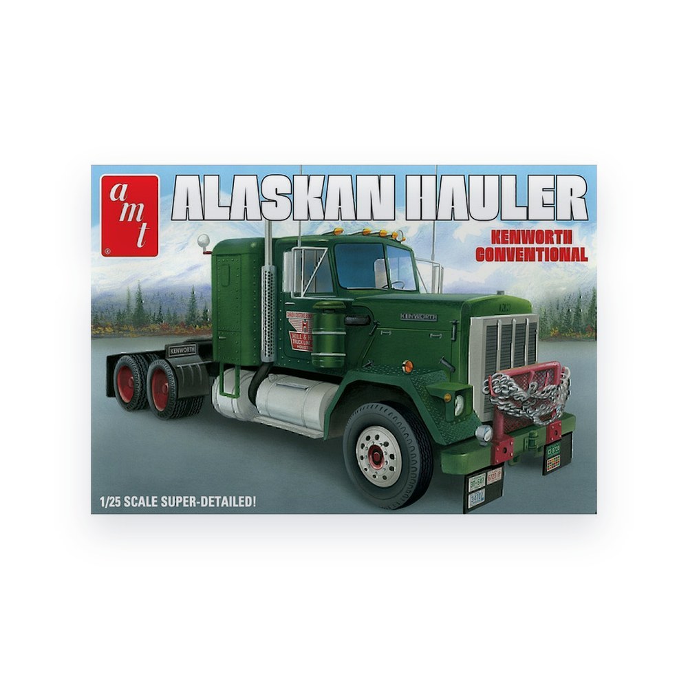 AMT Alaskan Hauler Kenworth Tractor, 1/25 Plastic Model Kit