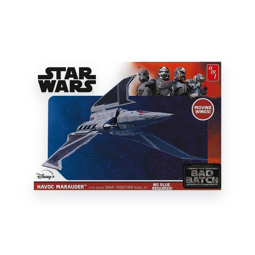 AMT Star Wars: The Bad Batch Havoc Marauder, 1/144th Scale Model Kit