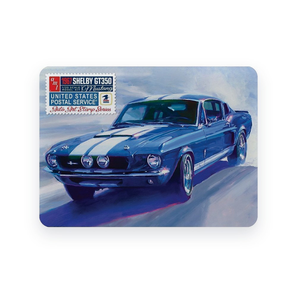 AMT 1967 Shelby GT350, USPS Stamp Series, 1/25 Plastic Model Kit