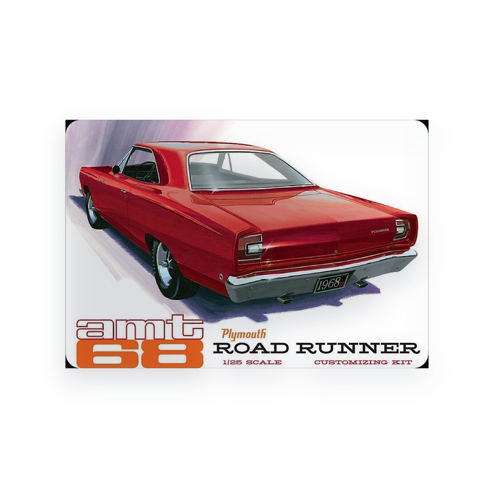 AMT 1968 Plymouth Road Runner, 1/25 Customizing Kit