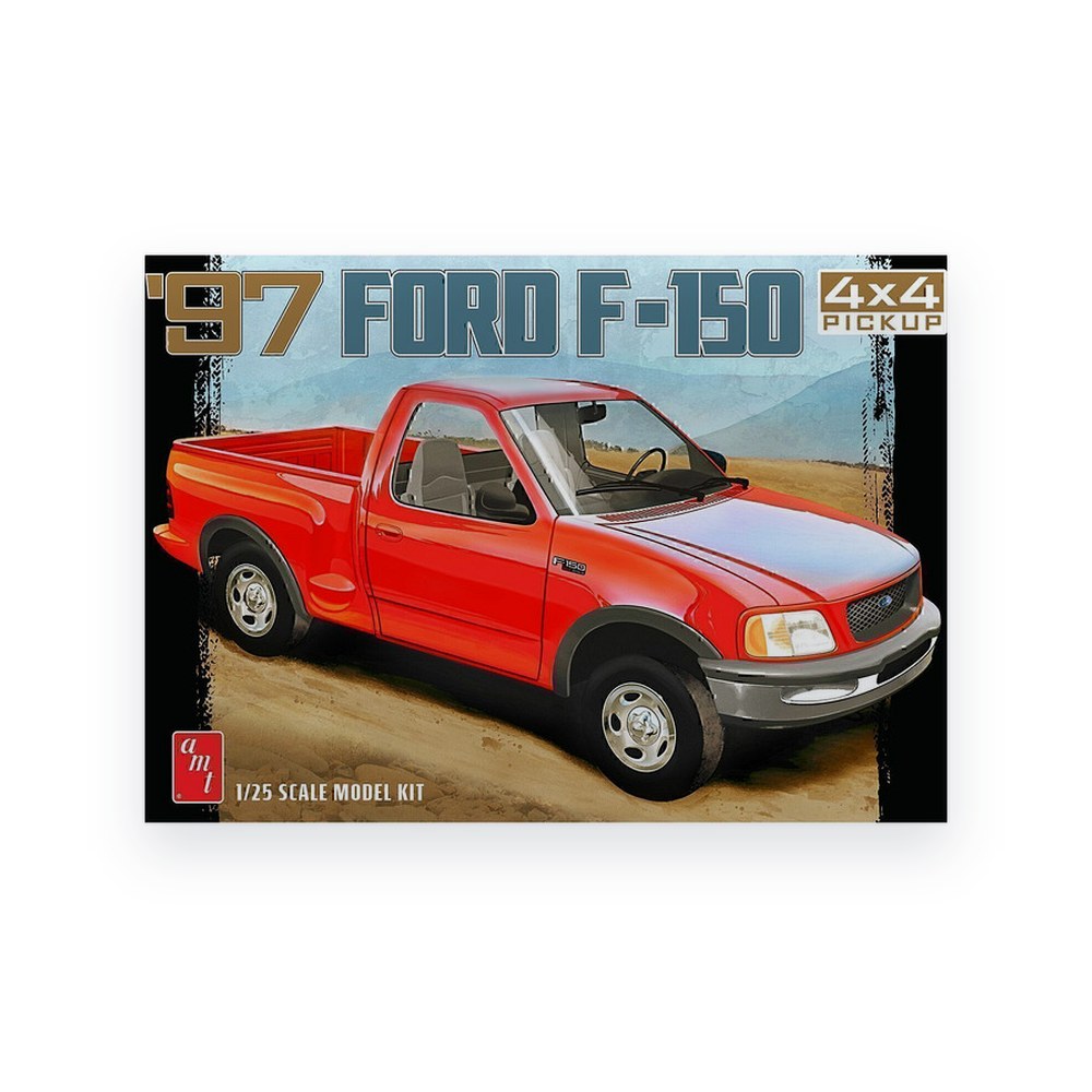 AMT 1997 Ford F-Series 4x4 Pickup, 1/25th
