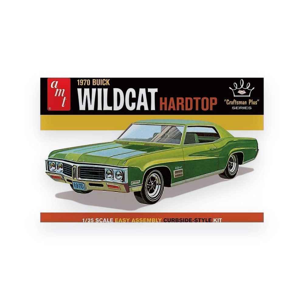 AMT 1970 Buick Wildcat Hardtop, 1:25 Plastic Model Kit