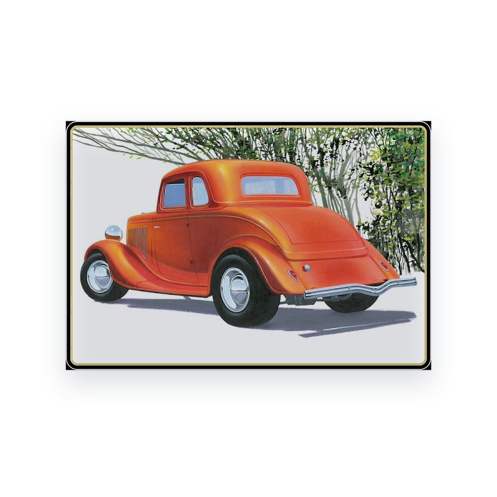 AMT 1934 Ford 5-Window Coupe Street Rod, 1/25 Plastic Model Kit