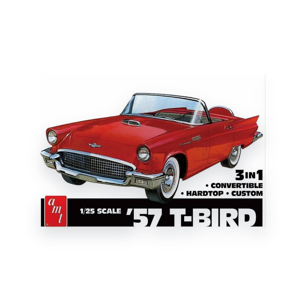 AMT 1957 Ford Thunderbird, 1/25 Plastic Model Kit