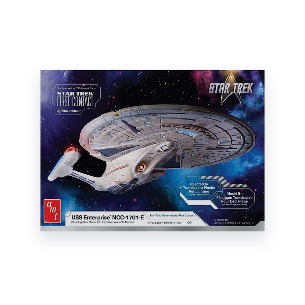 AMT U.S.S. Enterprise NCC-1701-E, Translucent, 1:140 Scale