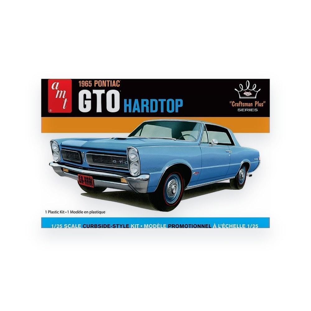 AMT 1965 Pontiac GTO Hardtop, Craftsman Plus, 1:25