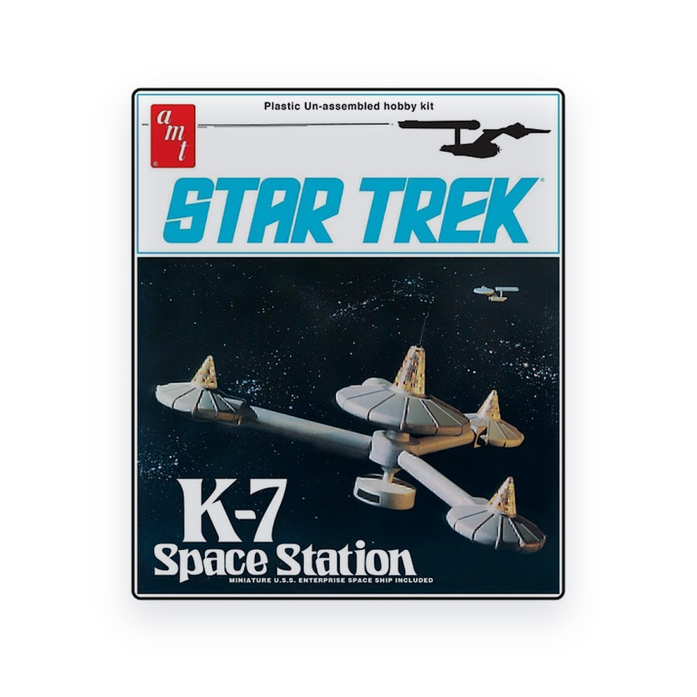 AMT Star Trek K-7 Space Station, 1/7600 Plastic Model Kit