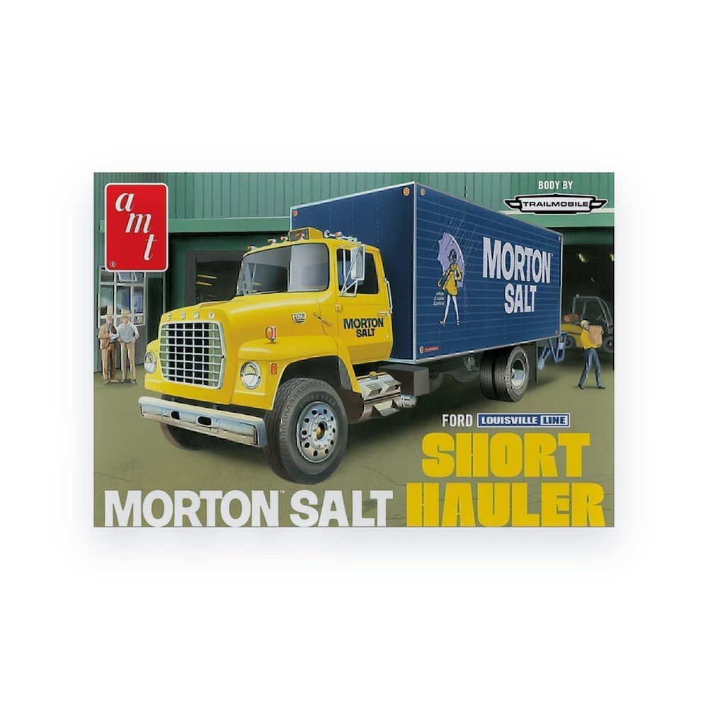 AMT Ford Louisville Short Hauler, Morton Salt, 1/25 Plastic Model Kit