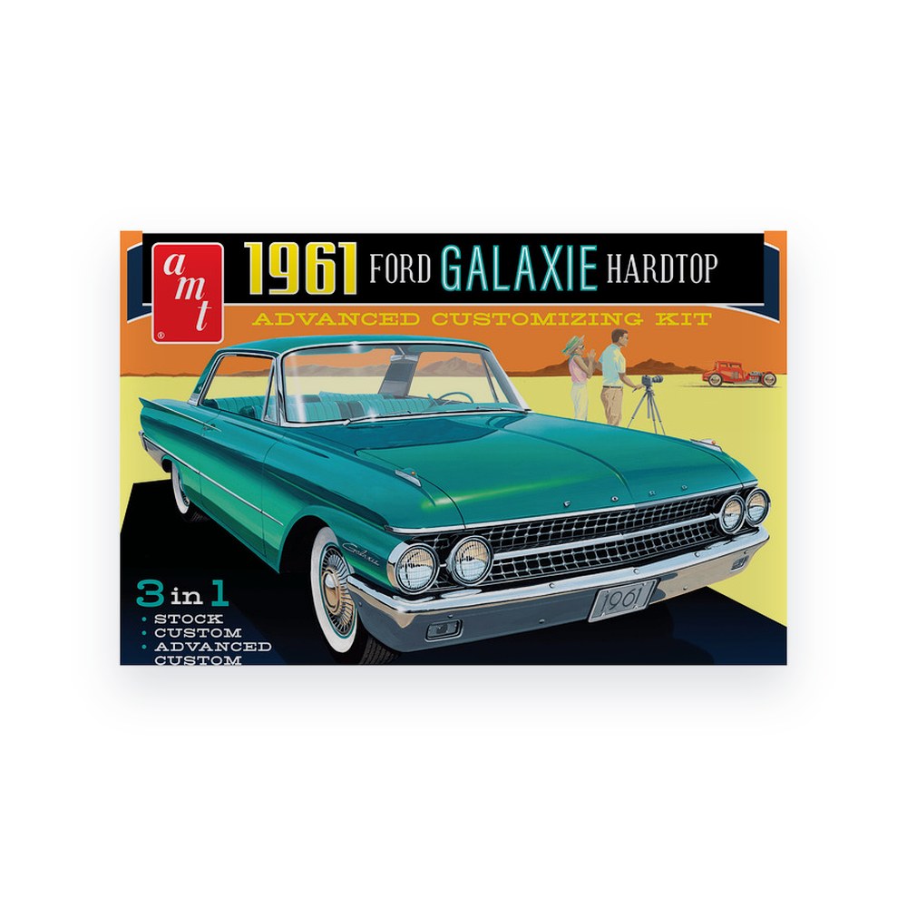 AMT 1961 Ford Galaxie Hardtop, 1/25 Plastic Model Kit