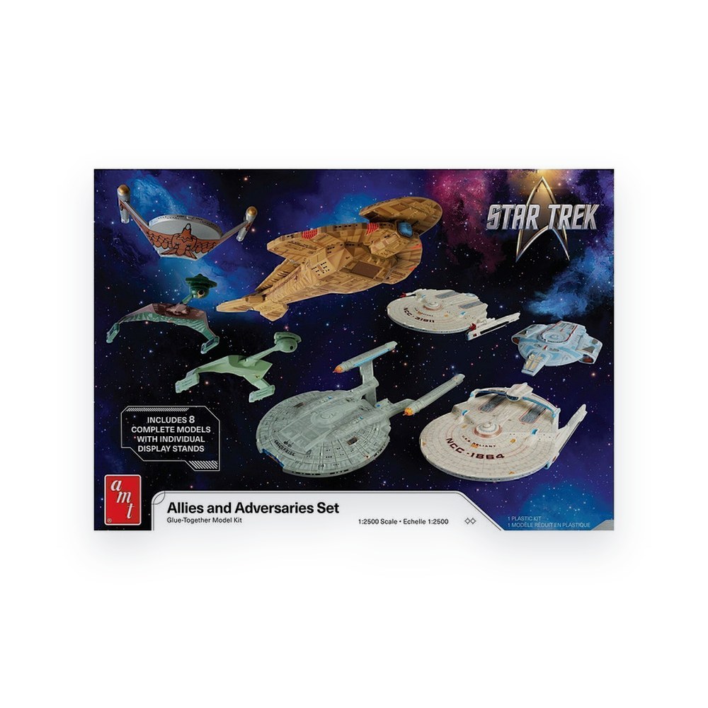 AMT Star Trek Adversaries & Allies Ship Set