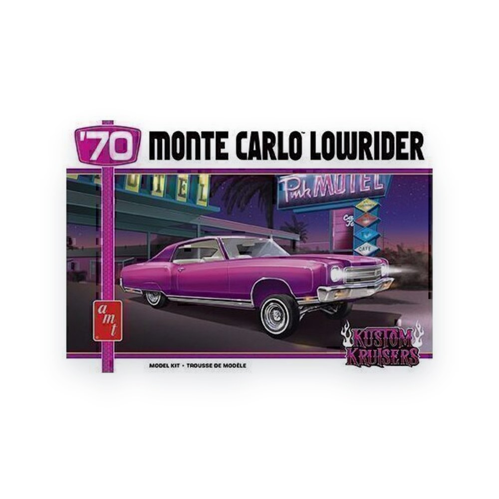 AMT 1970 Chevy Monte Carlo Lowrider, 1/25 Plastic Model Kit
