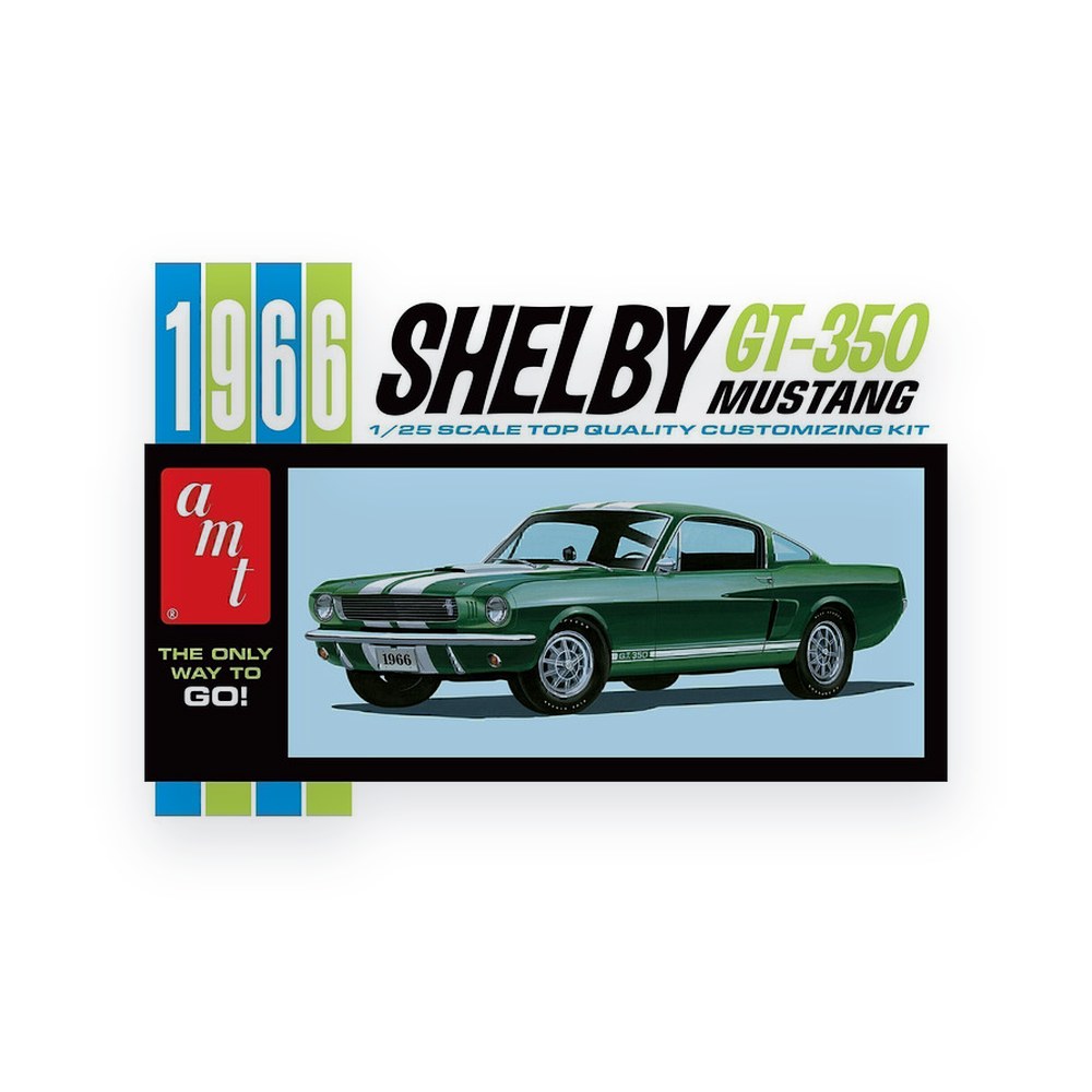 AMT 1966 Shelby Mustang 350GT Plastic Model Kit